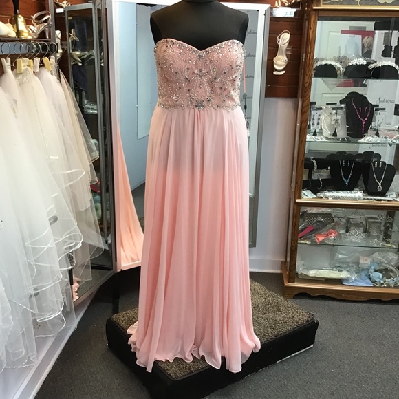 Clarisse 3472 Blush Pink size 20 - Picture 2 of 4